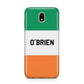 Irish Flag Personalised Name Samsung J5 2017 Case