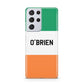 Irish Flag Personalised Name Samsung S21 Ultra Case