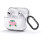 Irish Princess Personalised AirPods Glitter Case 3rd Gen Side Image