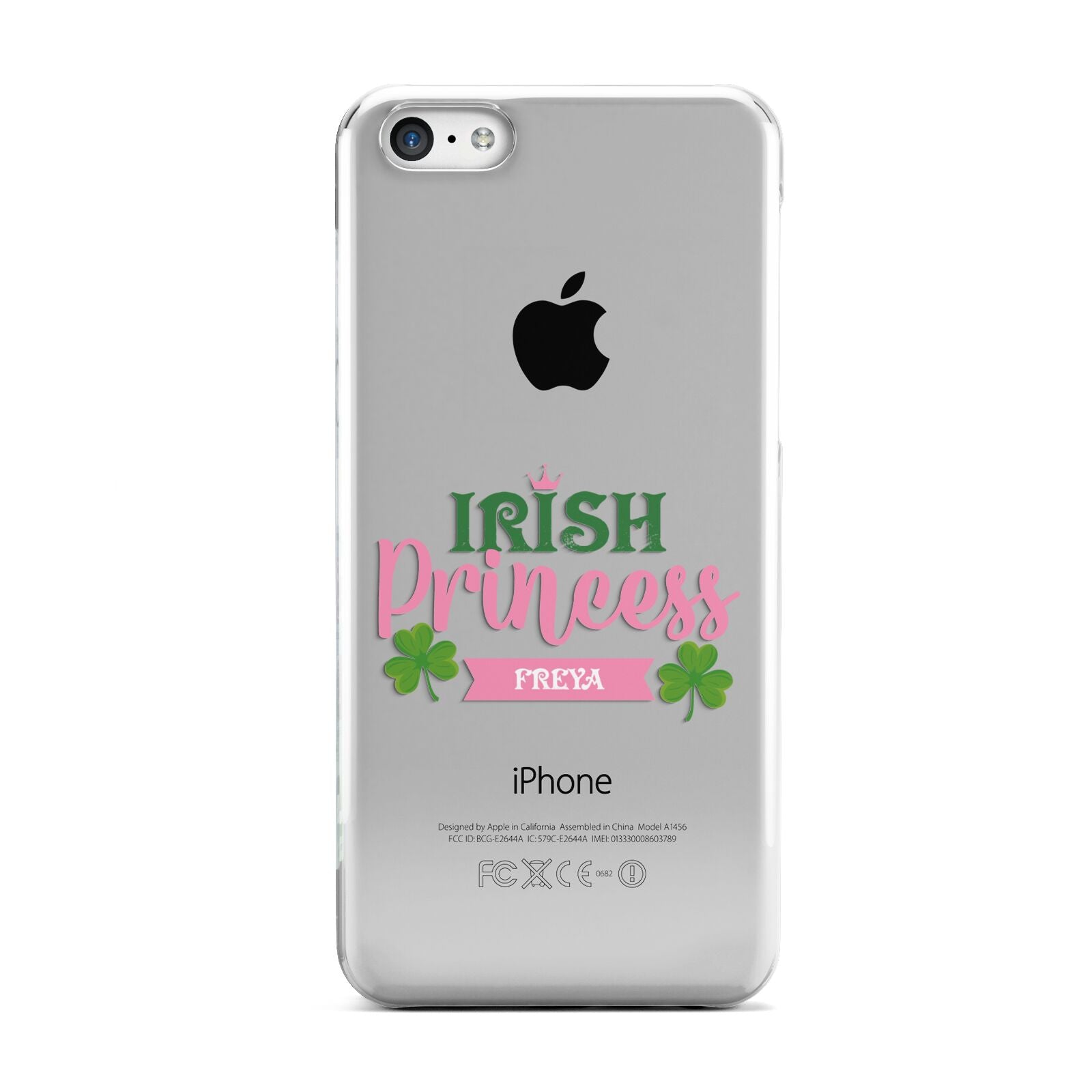 Irish Princess Personalised Apple iPhone 5c Case
