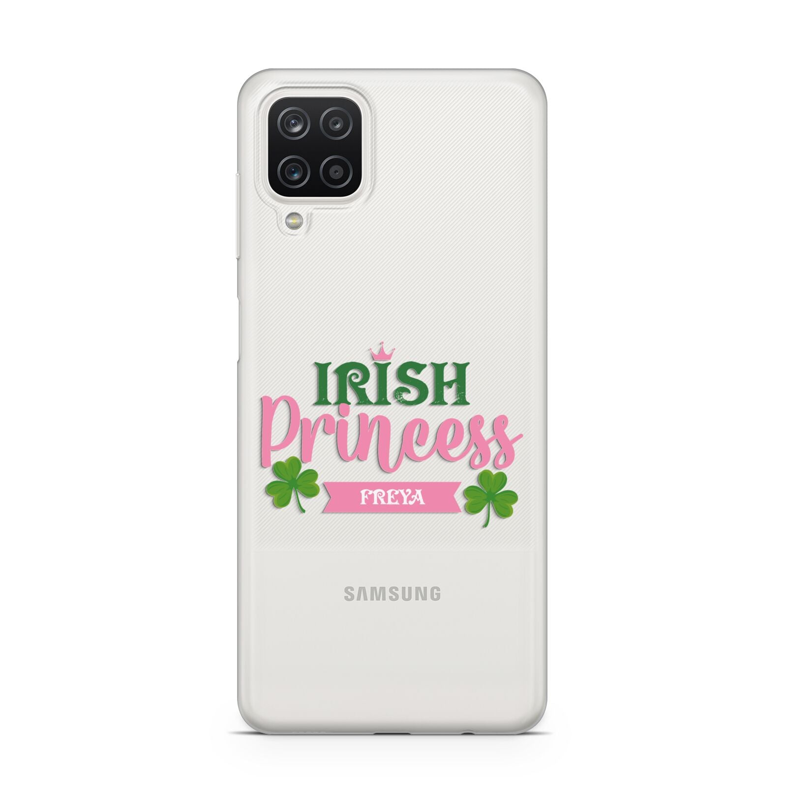 Irish Princess Personalised Samsung A12 Case