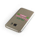 Irish Princess Personalised Samsung Galaxy Case Front Close Up