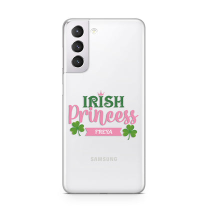 Irish Princess Personalised Samsung S21 Case