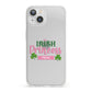 Irish Princess Personalised iPhone 13 Clear Bumper Case
