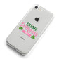 Irish Princess Personalised iPhone 8 Bumper Case on Silver iPhone Alternative Image