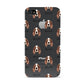 Irish Red White Setter Icon with Name Apple iPhone 4s Case