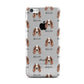 Irish Red White Setter Icon with Name Apple iPhone 5c Case