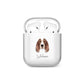 Irish Red White Setter Personalised AirPods Case