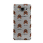 Irish Setter Icon with Name Samsung Galaxy A3 Case