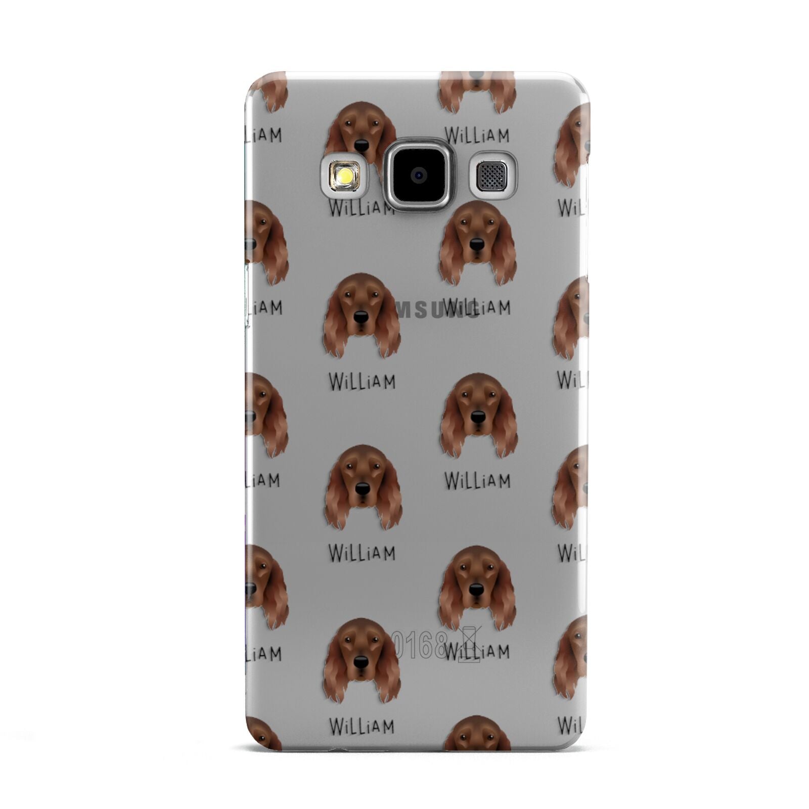 Irish Setter Icon with Name Samsung Galaxy A5 Case