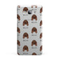 Irish Setter Icon with Name Samsung Galaxy A7 2015 Case