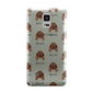 Irish Setter Icon with Name Samsung Galaxy Note 4 Case