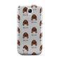 Irish Setter Icon with Name Samsung Galaxy S4 Mini Case