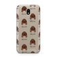 Irish Setter Icon with Name Samsung J5 2017 Case