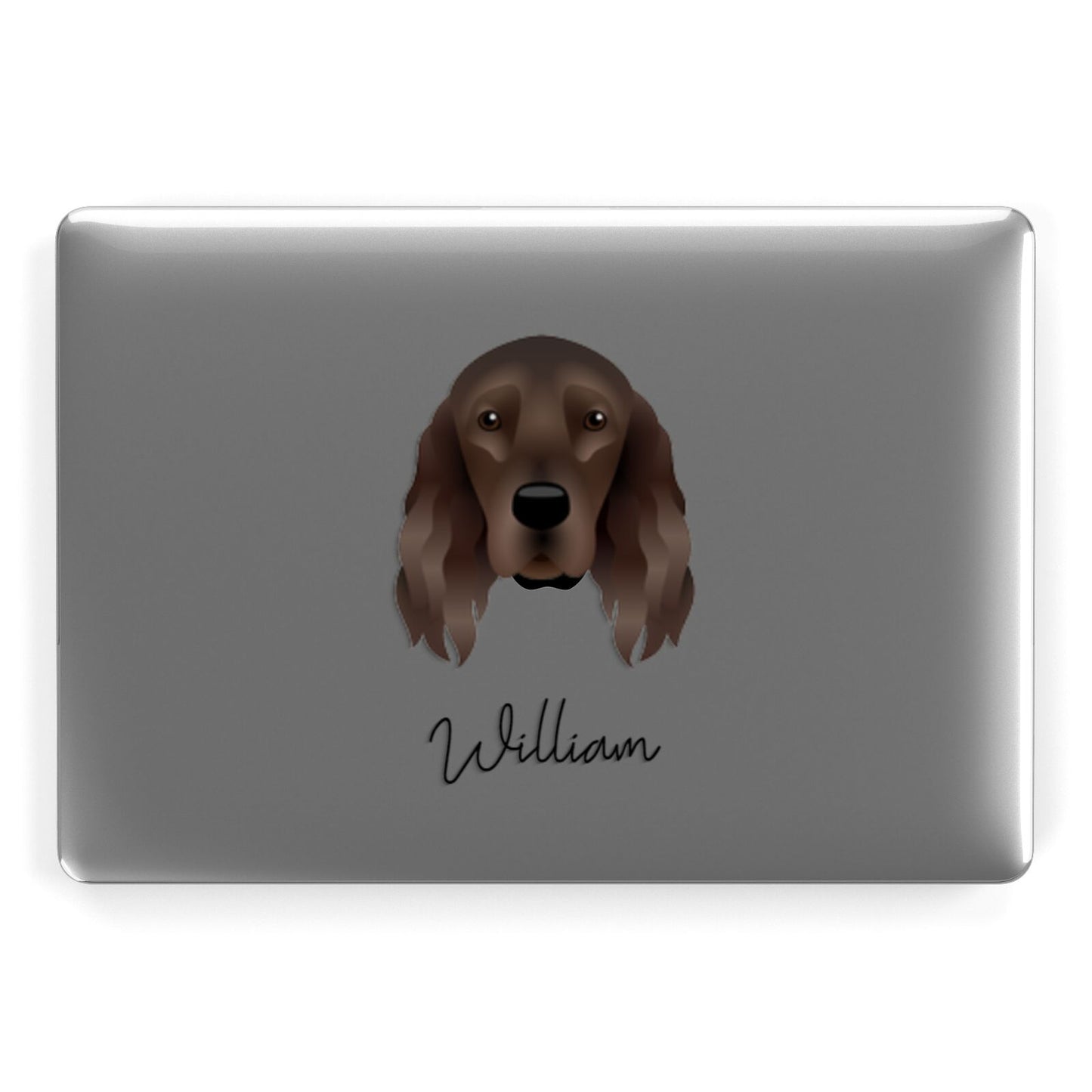 Irish Setter Personalised Apple MacBook Case