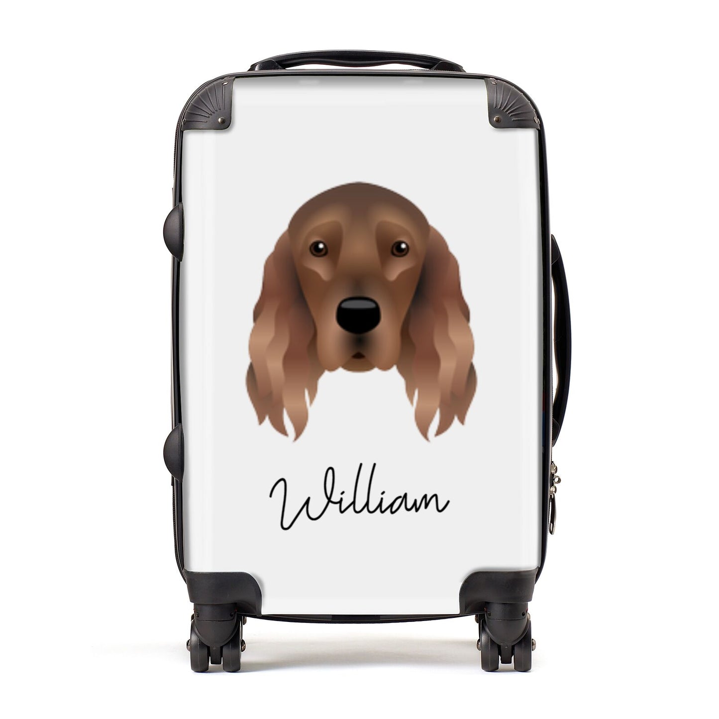 Irish Setter Personalised Suitcase