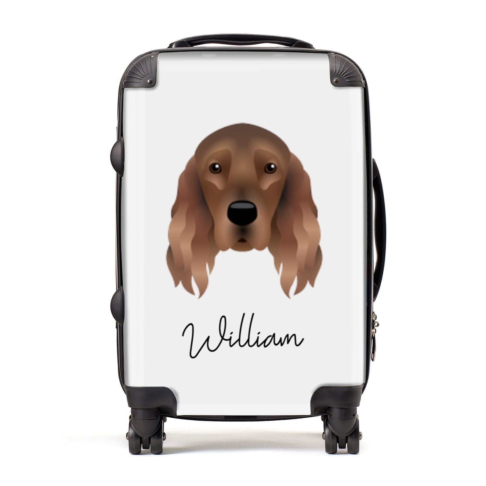 Irish Setter Personalised Suitcase