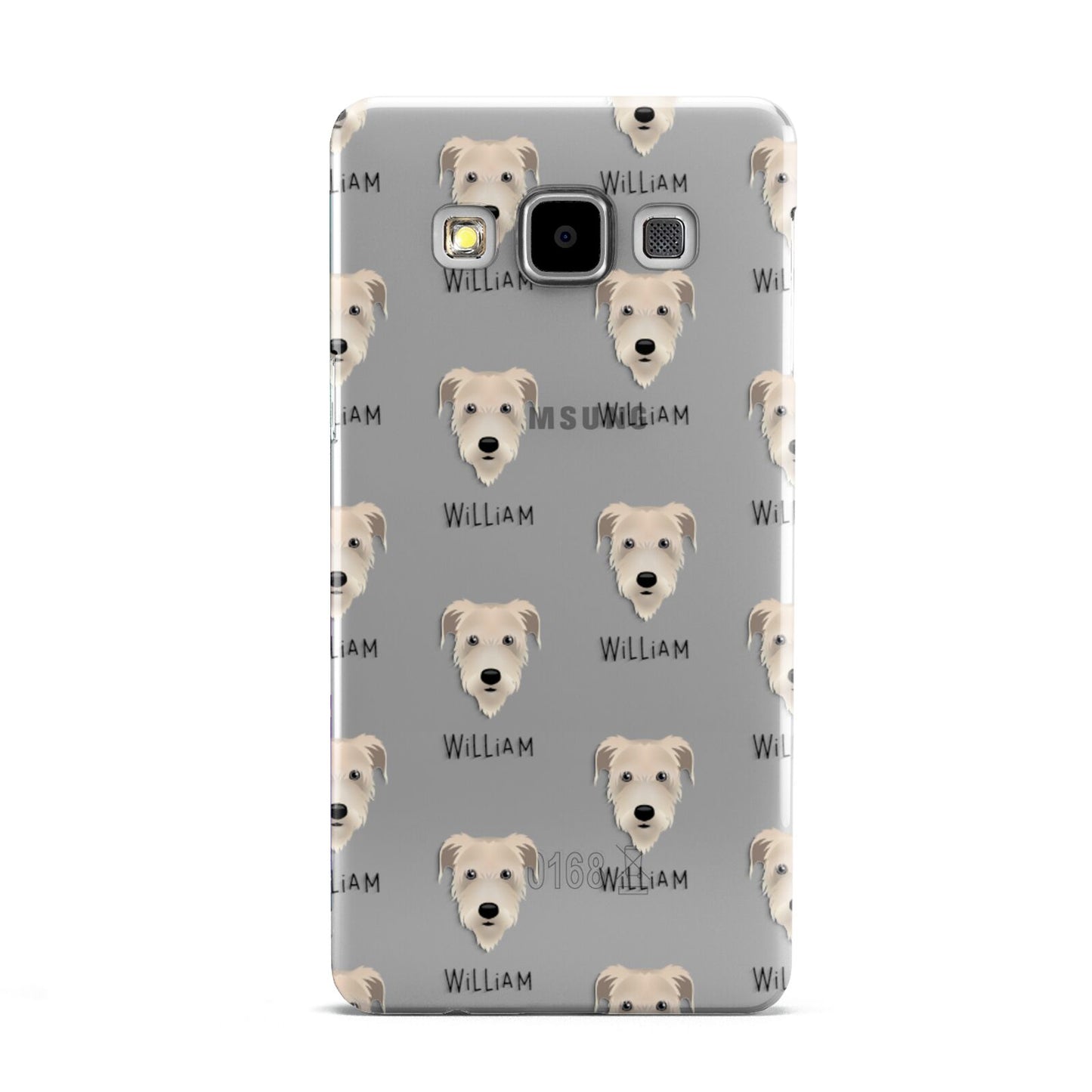 Irish Wolfhound Icon with Name Samsung Galaxy A5 Case
