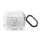 Irish Wolfhound Personalised AirPods Glitter Case 3rd Gen