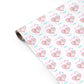It s a Girl Photo Heart Personalised Gift Wrap