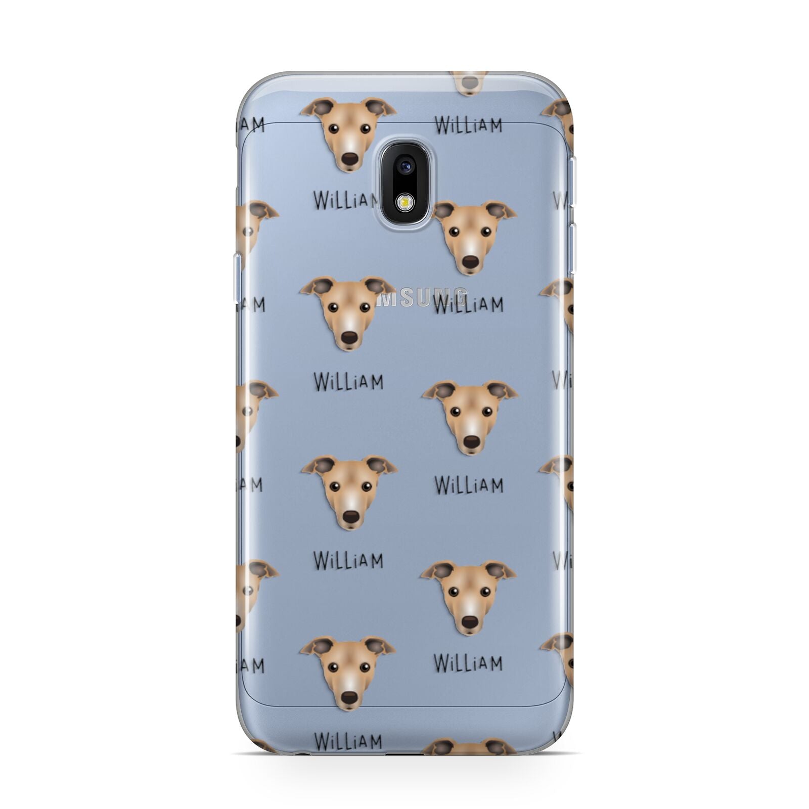 Italian Greyhound Icon with Name Samsung Galaxy J3 2017 Case