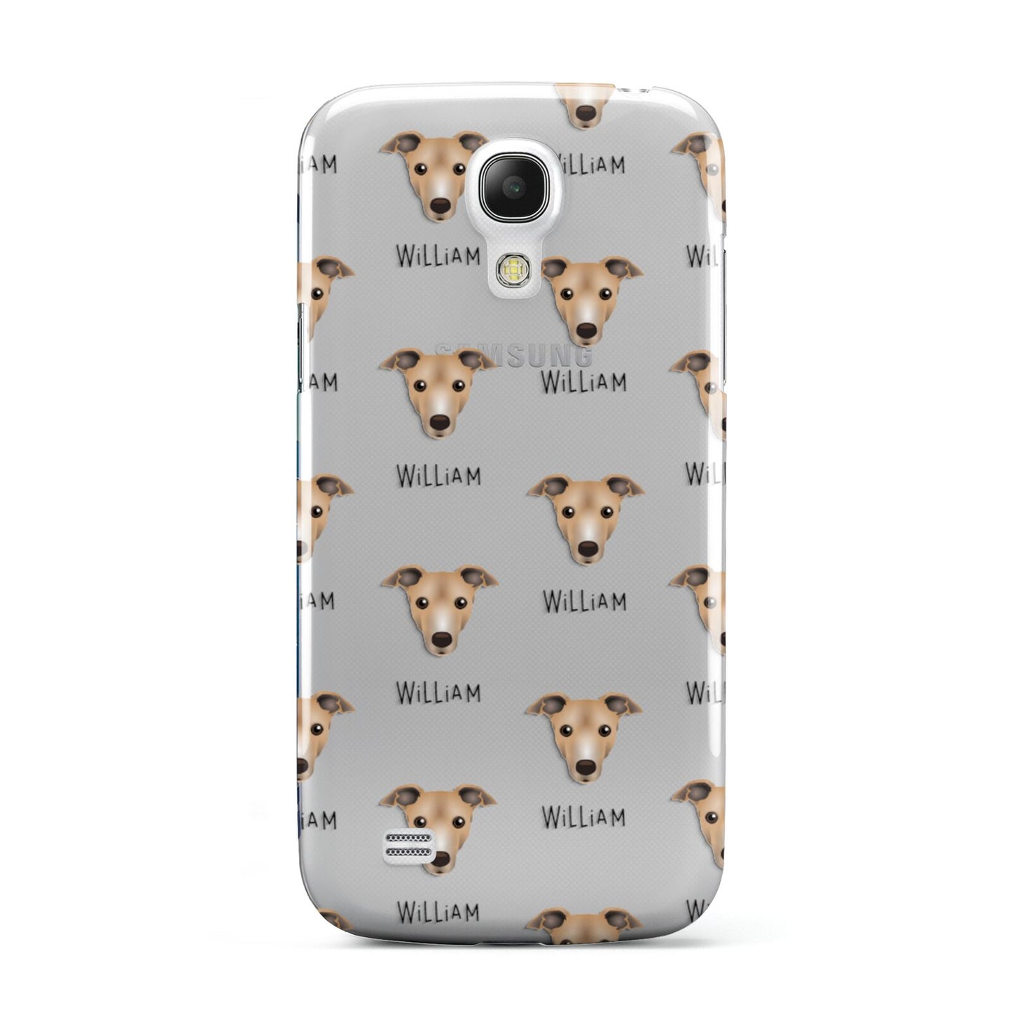 Italian Greyhound Icon with Name Samsung Galaxy S4 Mini Case