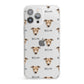 Italian Greyhound Icon with Name iPhone 13 Pro Max Clear Bumper Case