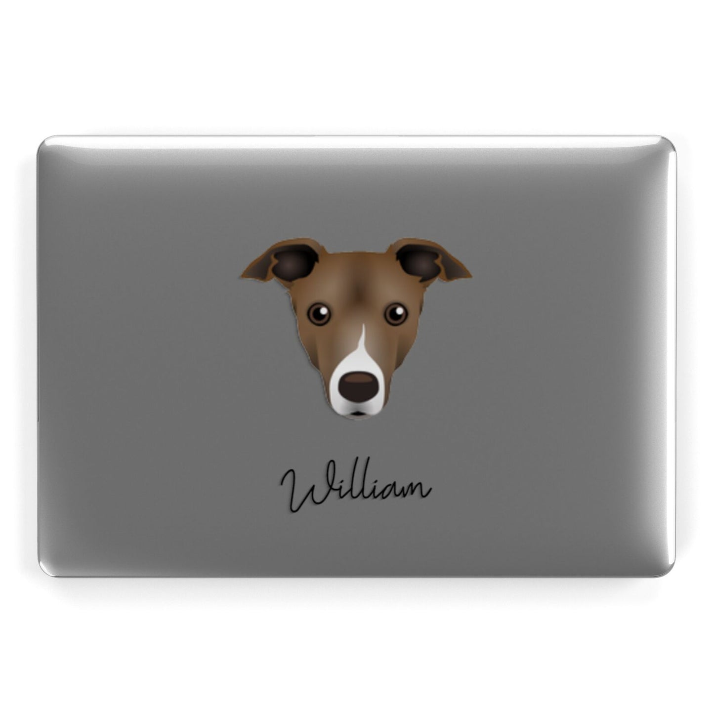Italian Greyhound Personalised Apple MacBook Case