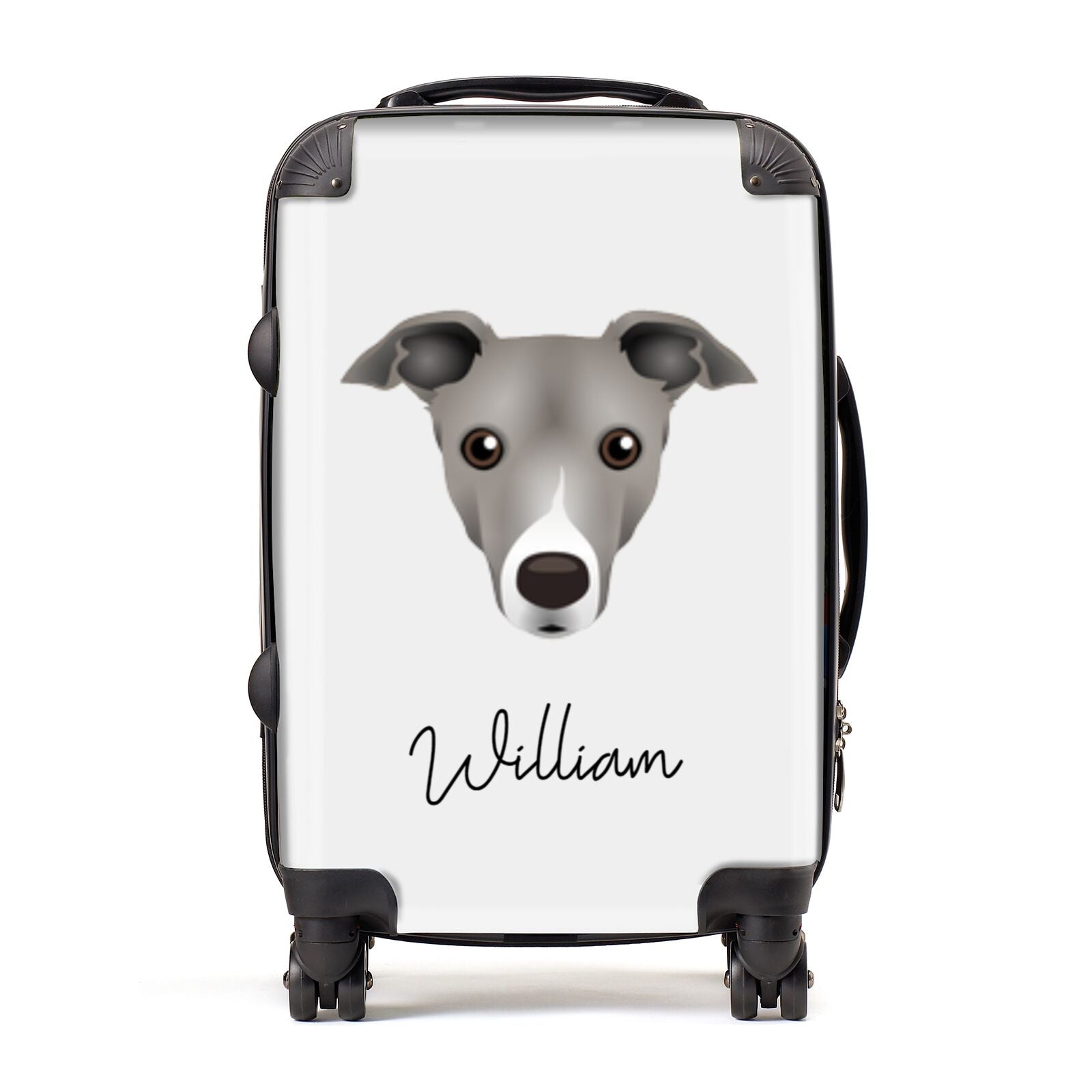 Italian Greyhound Personalised Suitcase