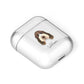 Italian Spinone Personalised AirPods Case Laid Flat