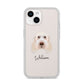 Italian Spinone Personalised iPhone 14 Clear Tough Case Starlight