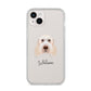 Italian Spinone Personalised iPhone 14 Plus Clear Tough Case Starlight