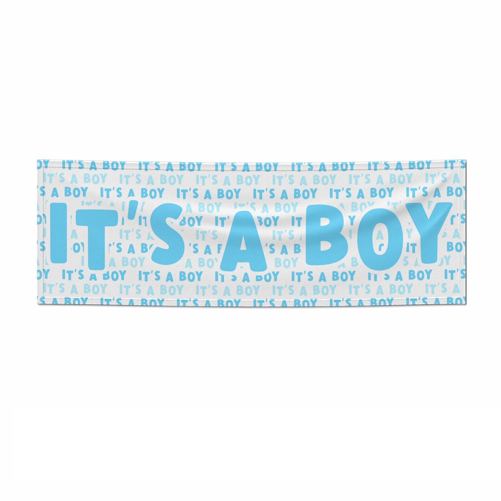 Its a Boy Baby Shower 6x2 Paper Banner