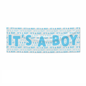 Es ist ein Babyparty-Banner für Jungen