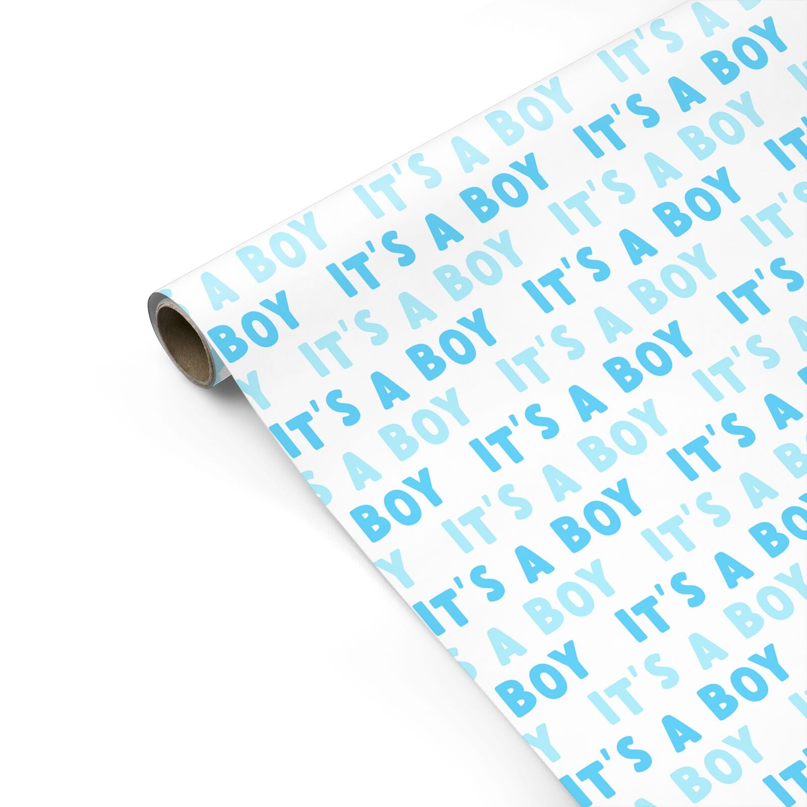 Its a Boy Baby Shower Personalised Gift Wrap