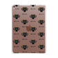 Jack A Bee Icon with Name Apple iPad Rose Gold Case