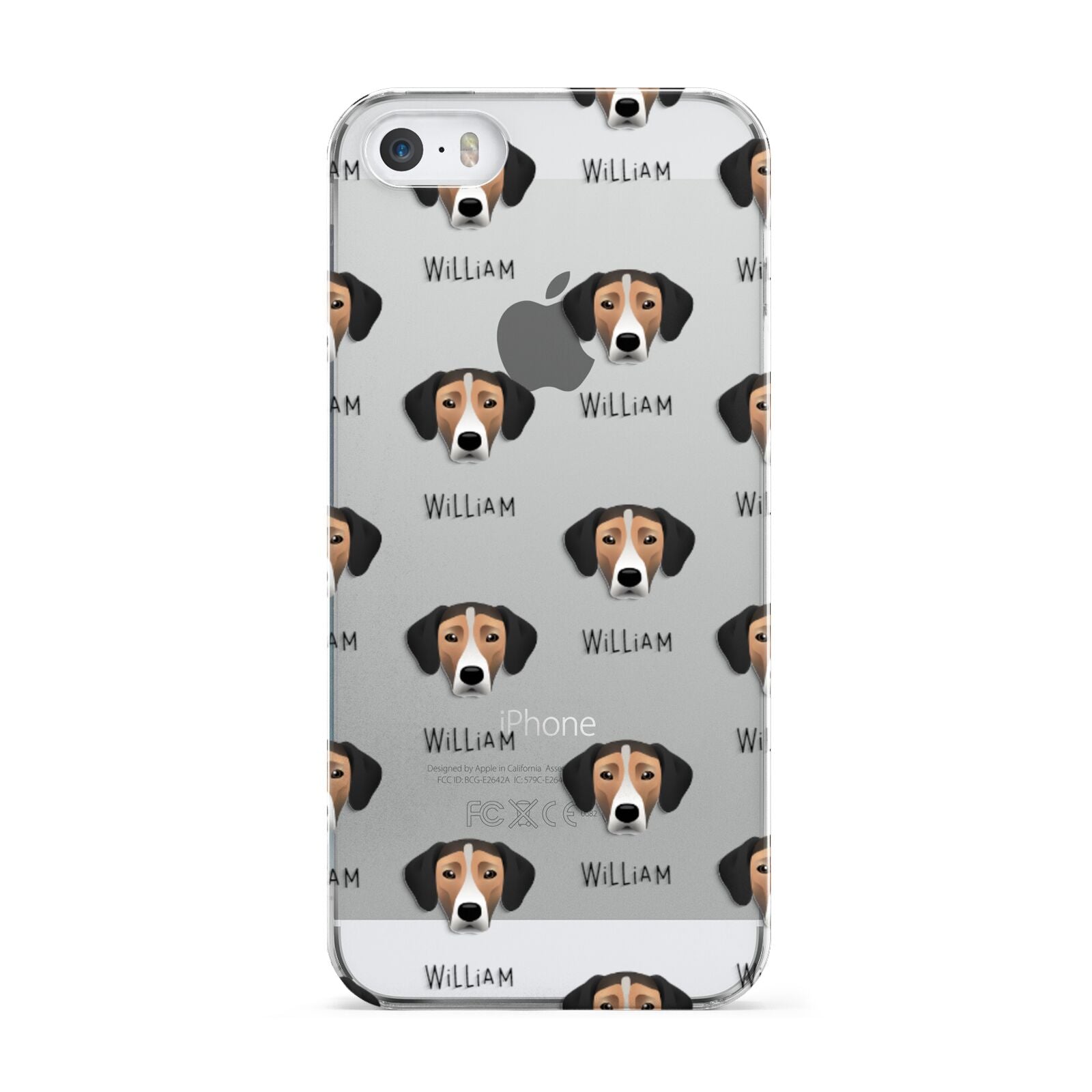 Jack A Bee Icon with Name Apple iPhone 5 Case