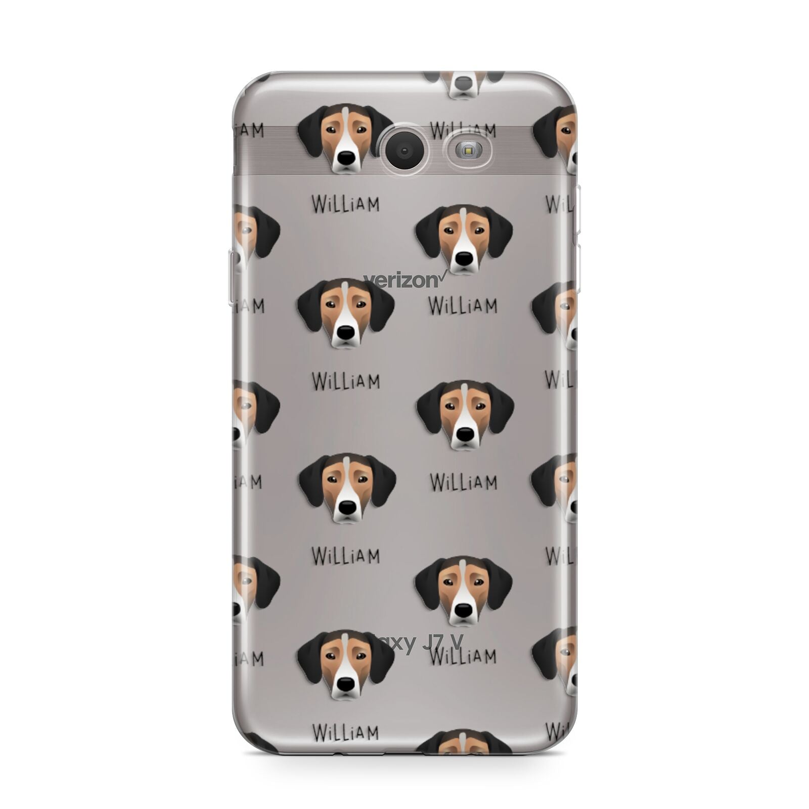 Jack A Bee Icon with Name Samsung Galaxy J7 2017 Case