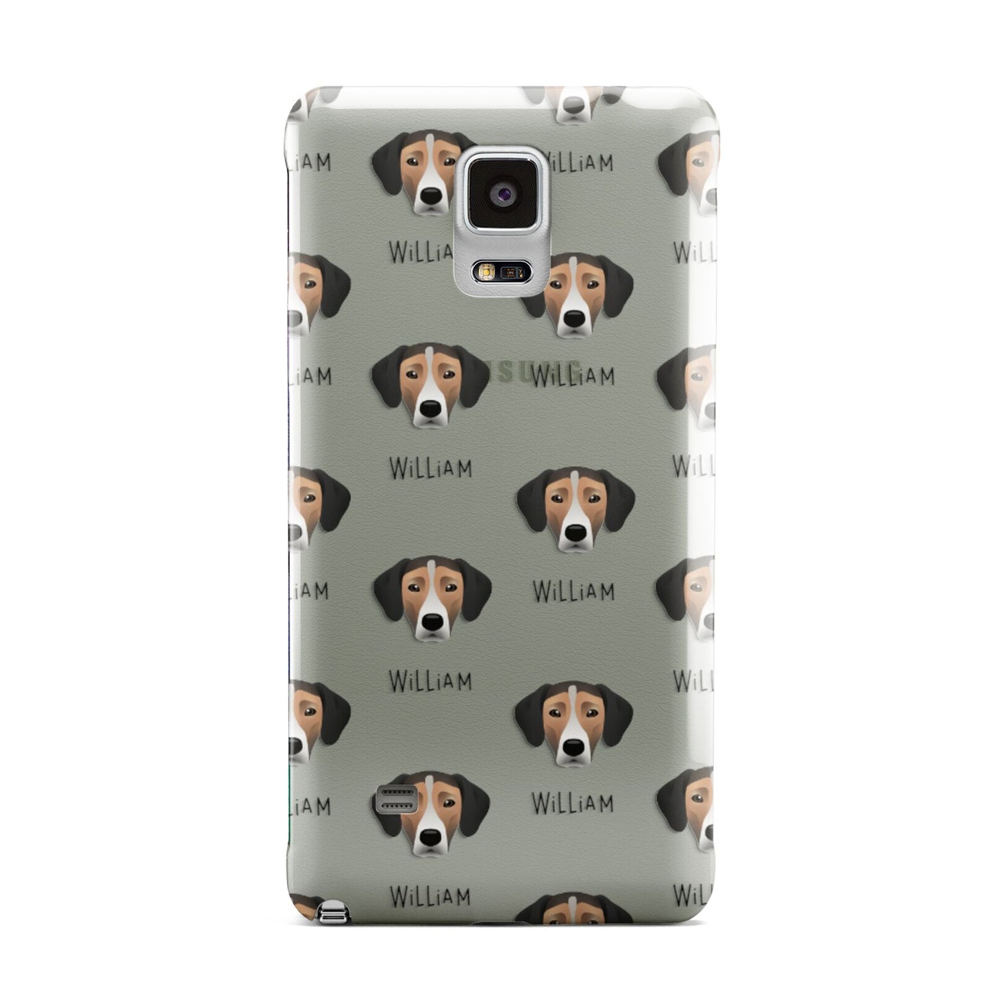 Jack A Bee Icon with Name Samsung Galaxy Note 4 Case