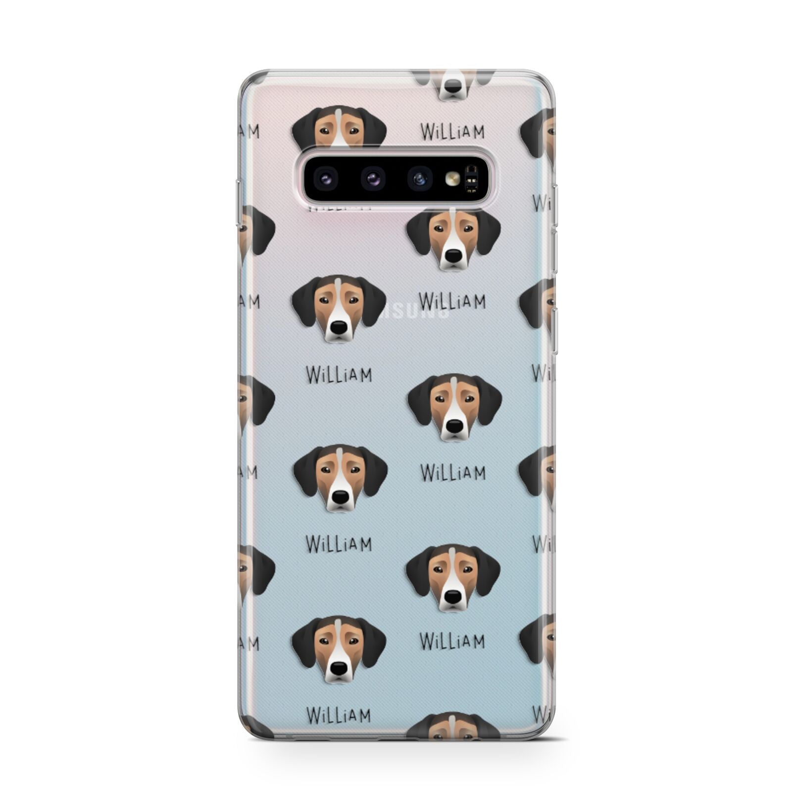Jack A Bee Icon with Name Samsung Galaxy S10 Case