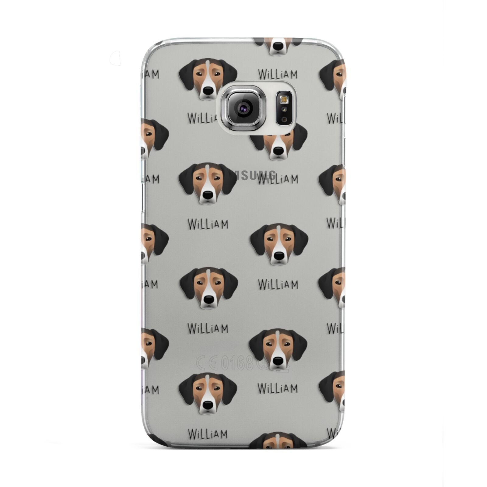 Jack A Bee Icon with Name Samsung Galaxy S6 Edge Case