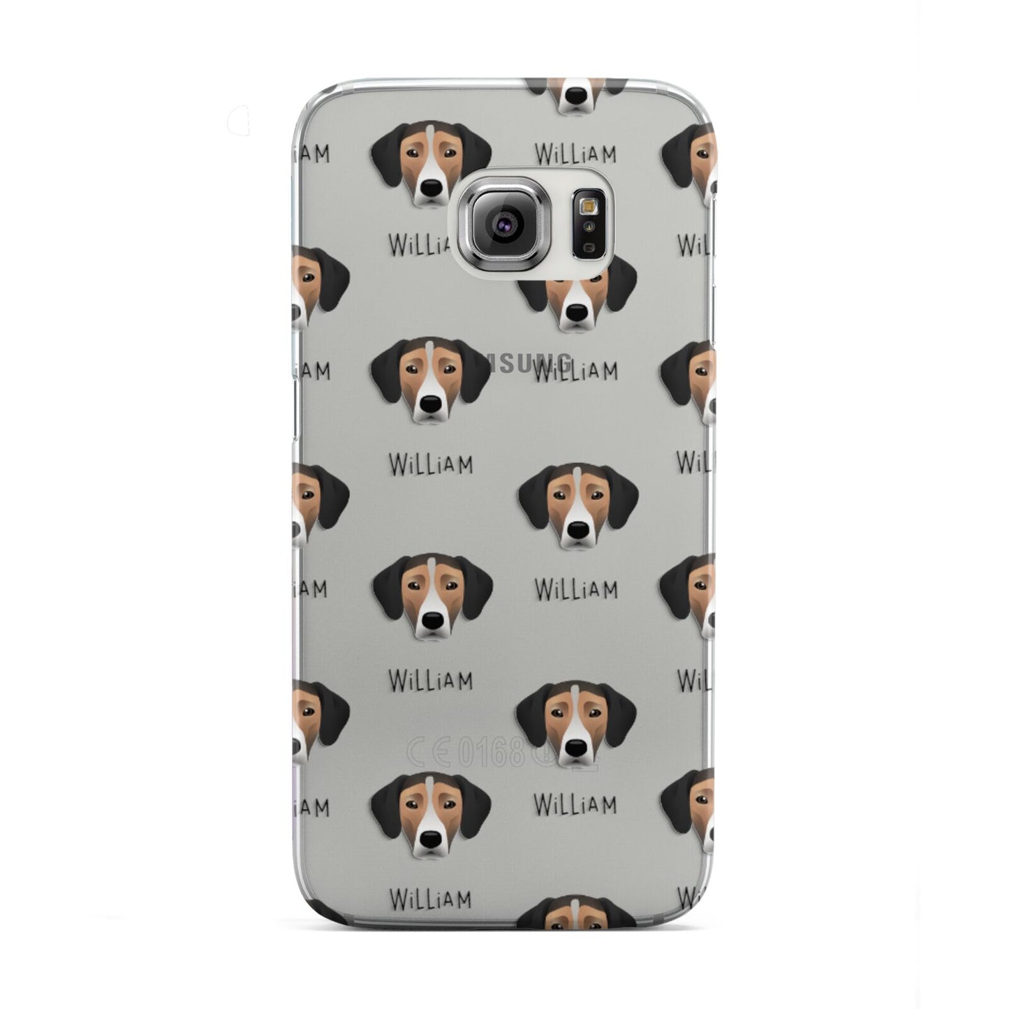 Jack A Bee Icon with Name Samsung Galaxy S6 Edge Case