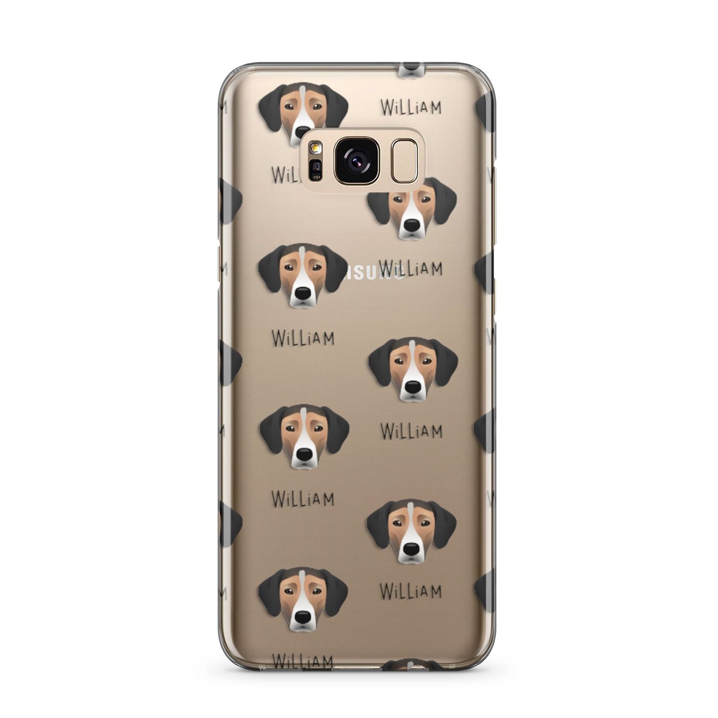 Jack A Bee Icon with Name Samsung Galaxy S8 Plus Case