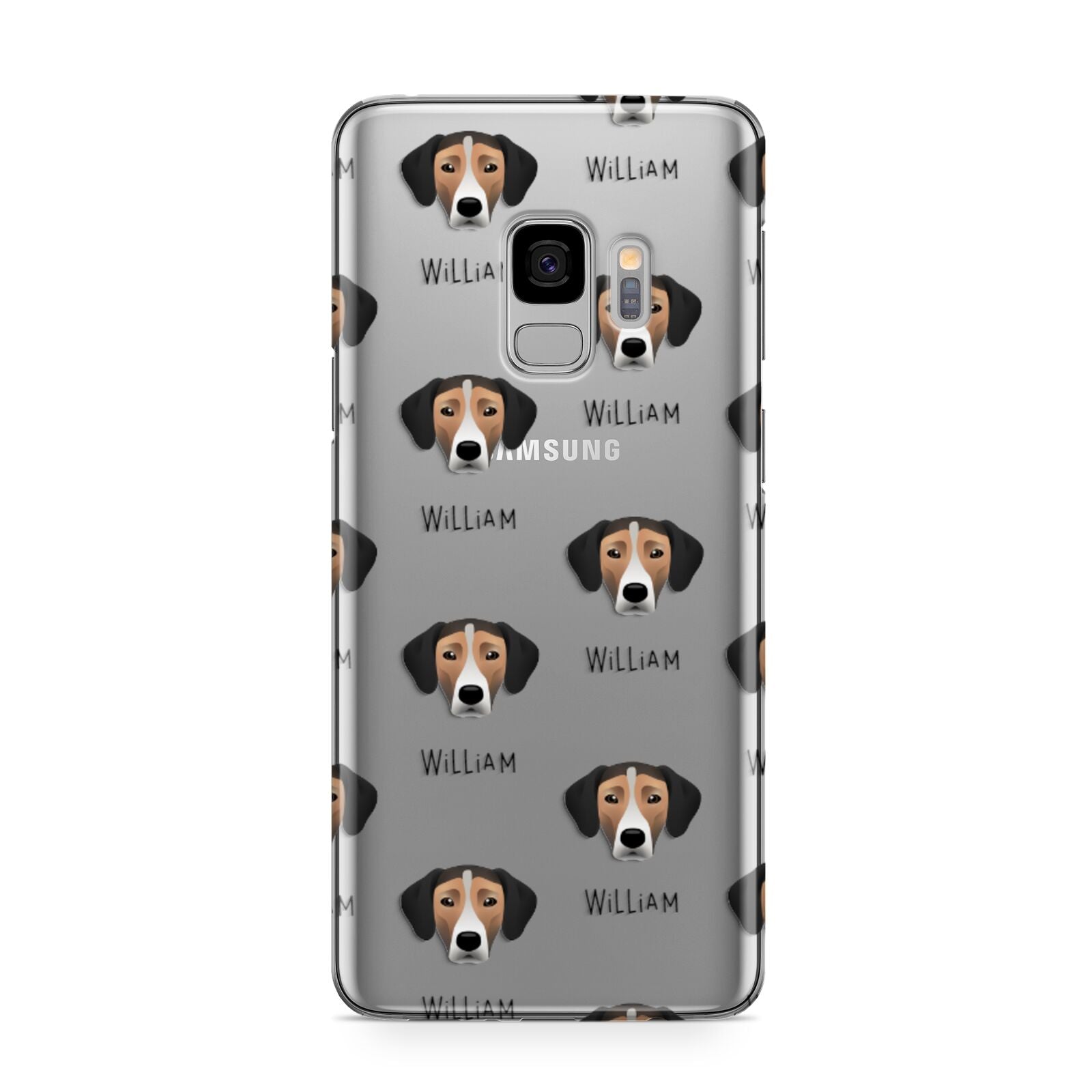 Jack A Bee Icon with Name Samsung Galaxy S9 Case
