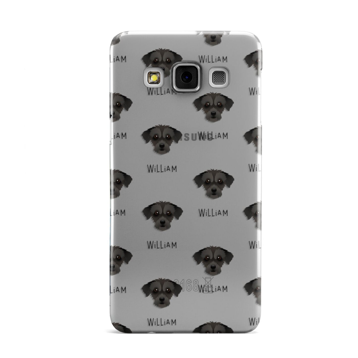 Jack A Poo Icon with Name Samsung Galaxy A3 Case