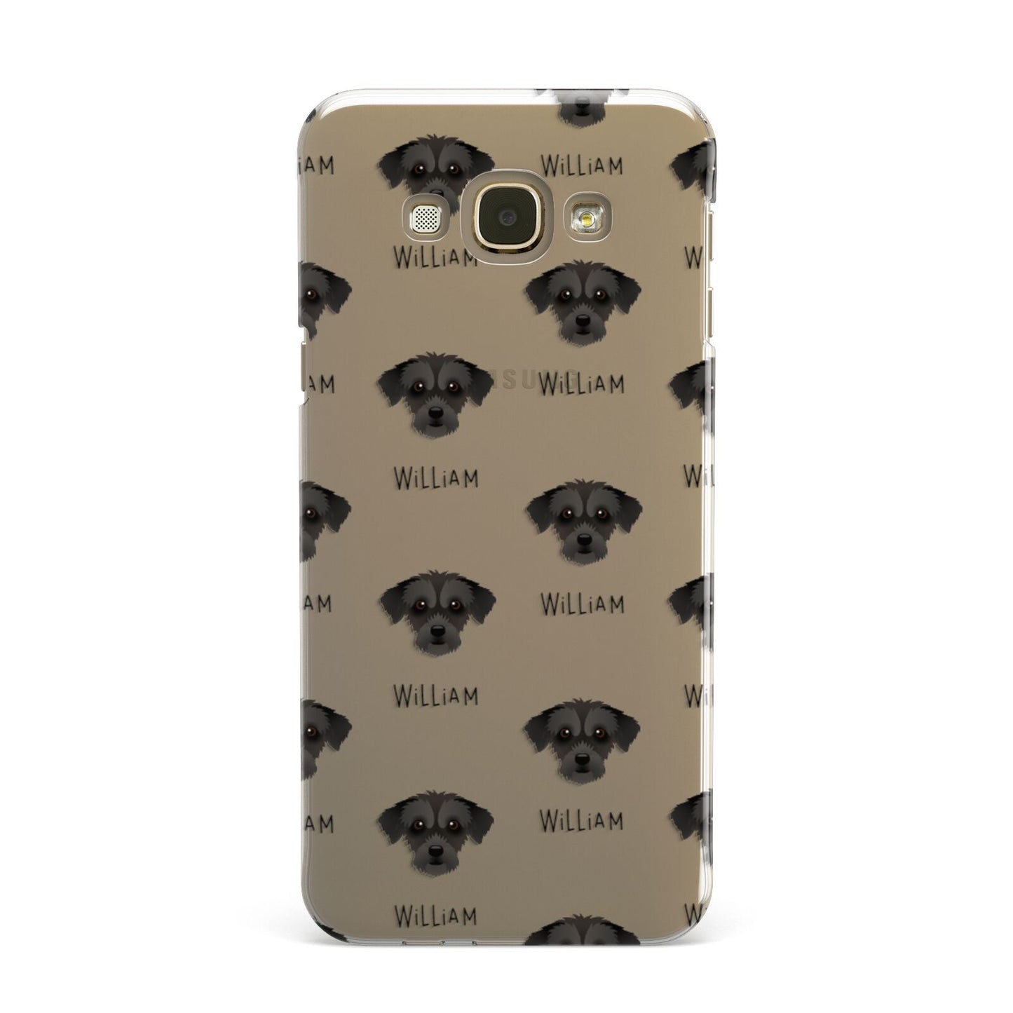 Jack A Poo Icon with Name Samsung Galaxy A8 Case
