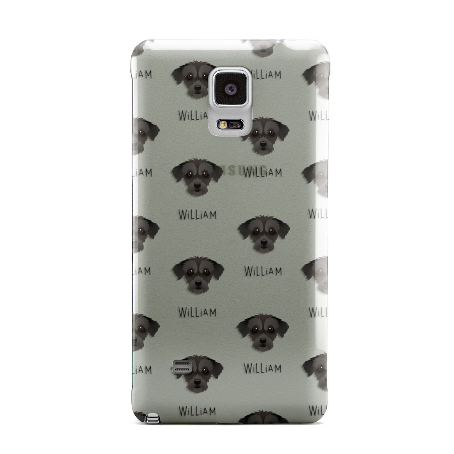 Jack A Poo Icon with Name Samsung Galaxy Note 4 Case