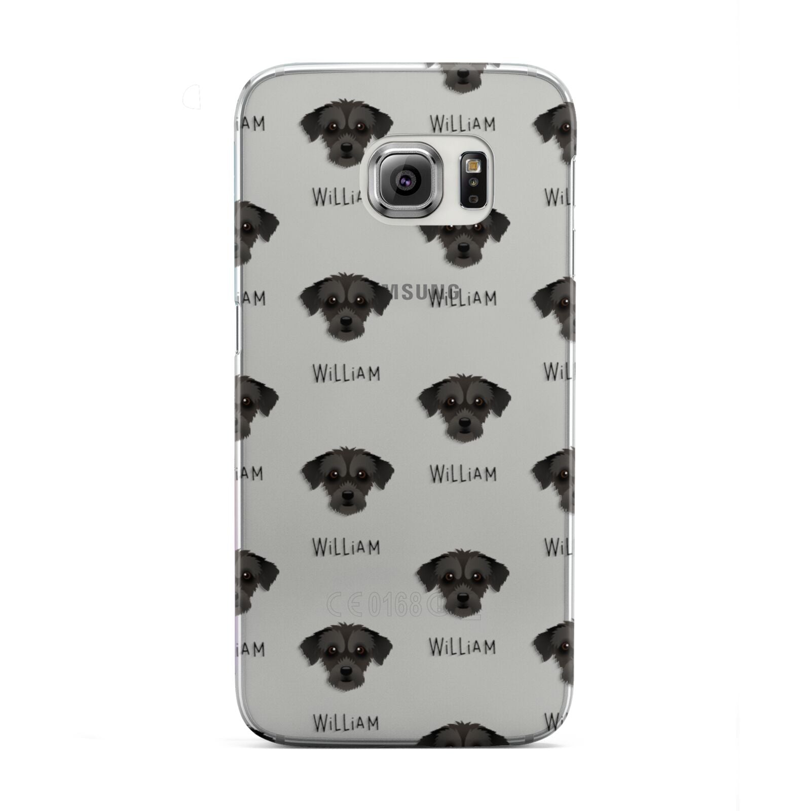 Jack A Poo Icon with Name Samsung Galaxy S6 Edge Case