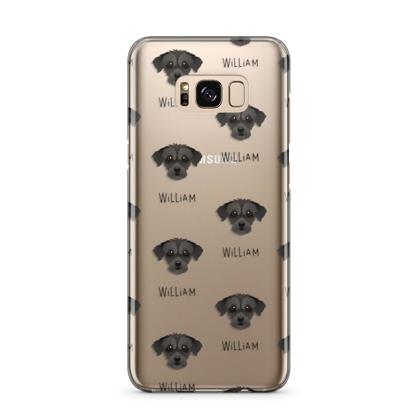 Jack A Poo Icon with Name Samsung Galaxy S8 Plus Case