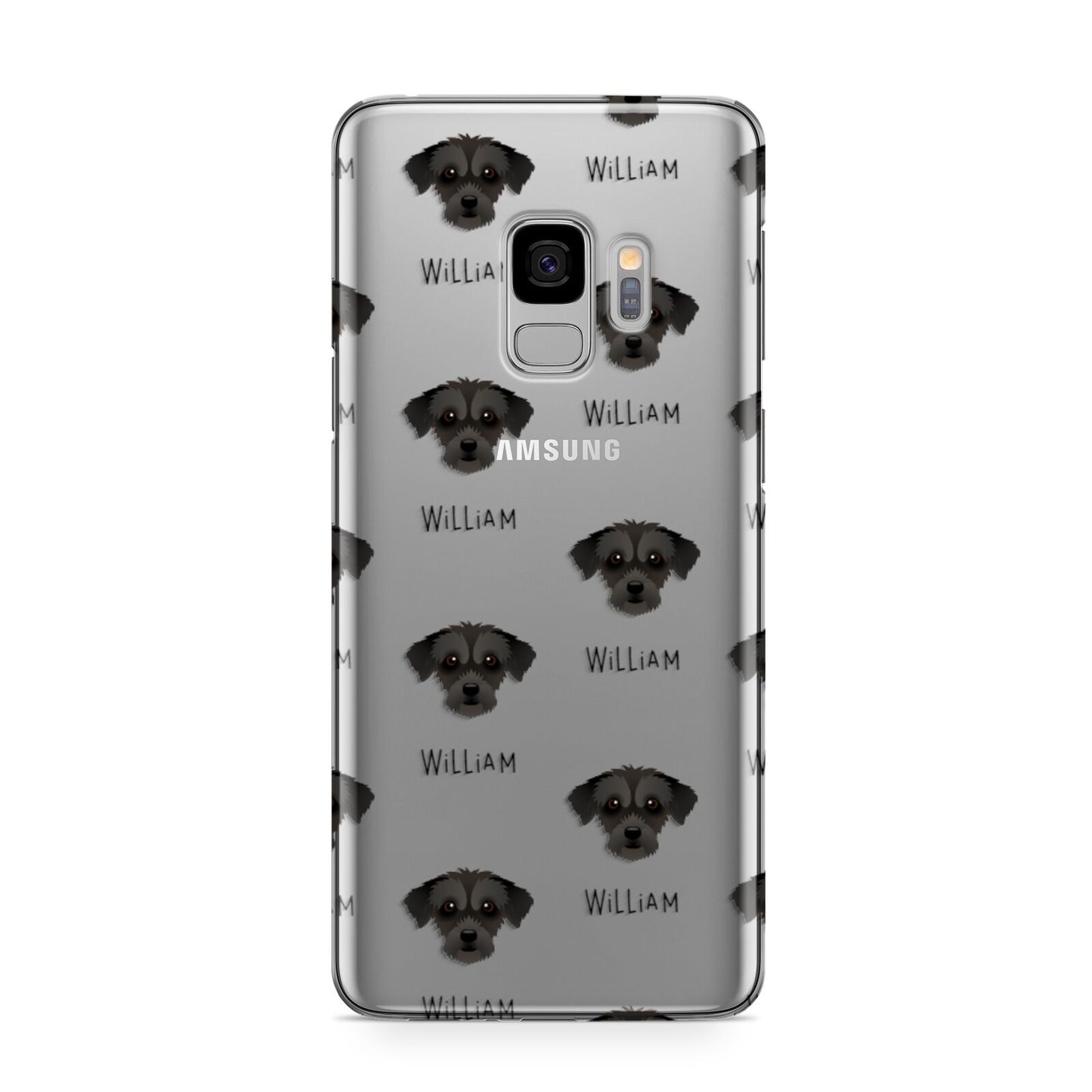 Jack A Poo Icon with Name Samsung Galaxy S9 Case